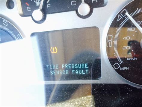 Ford Edge Tire Pressure Sensor Fault