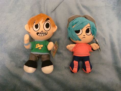 Lo Mein And Hot Sauce 82610 Scott Pilgrim And Ramona Flowers Plush