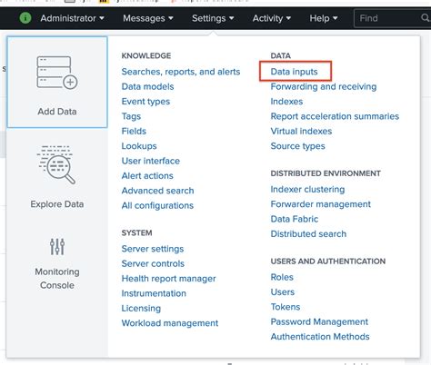 Splunk Setup