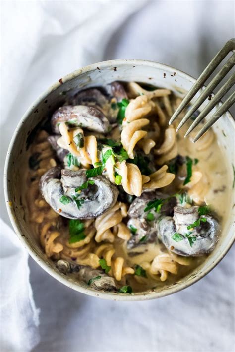 Mushroom Stroganoff | Feasting At Home