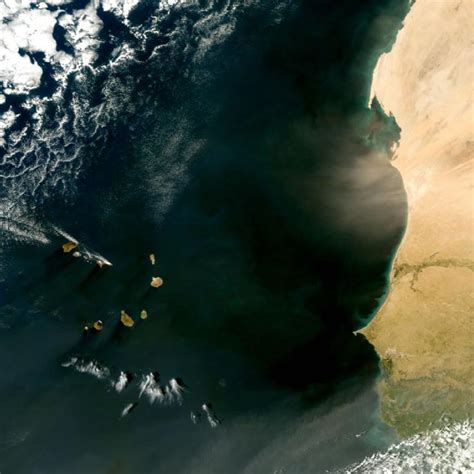 Saharan dust over the Atlantic Ocean | EUMETSAT