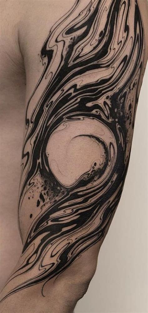 Pin By Esme Frost On Fluid Tattoos Creative Tattoos Black Ink