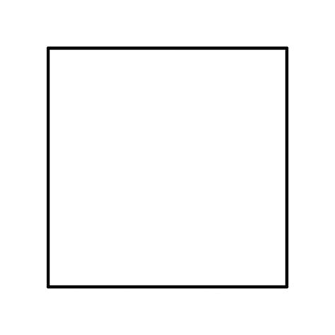 Imagem De Quadrado Para Imprimir - 24 Desenhos de Formas Geométricas para colorir e imprimir