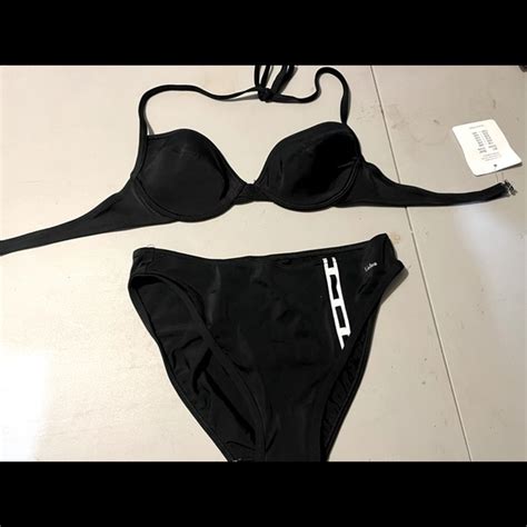 LINDEA Swim Beautiful Black Bikini With Lots Of Lycra For Stretch
