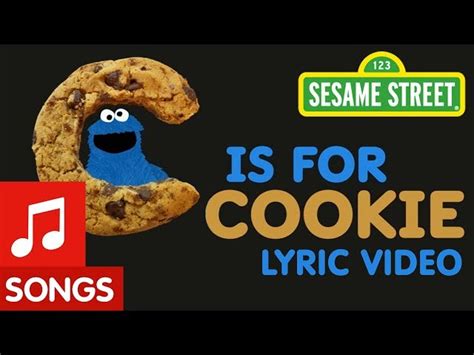 Sesame Street: C is for Cookie | Animated Lyric Video - Videos For Kids