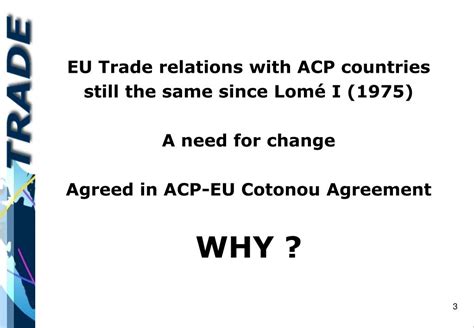 Ppt Economic Partnership Agreements A New Approach To Acp Eu