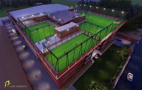 Terrace School Sports Infrastructure At Pallikaranai, Chennai. – Latha