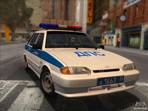 ВАЗ 2114 Полиция ДПС для GTA San Andreas