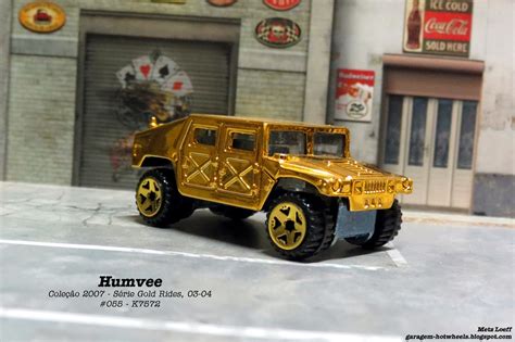 Garagem Hot Wheels Humvee
