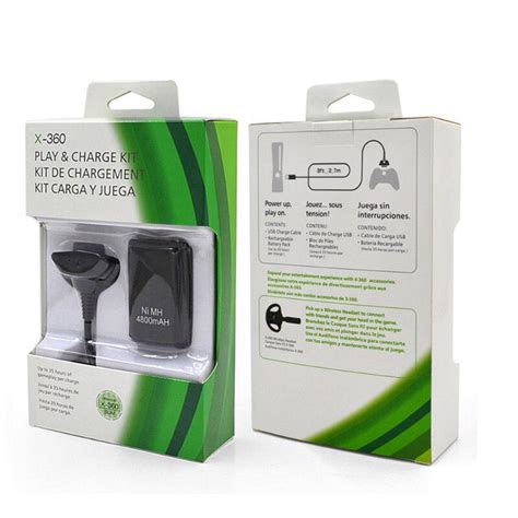 ᐉ Аккумулятор для геймпада XBOX360 + зарядное устройство шнур ...