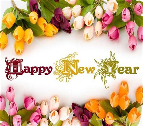 🔥 [50+] Happy New Year With Flowers Wallpapers | WallpaperSafari