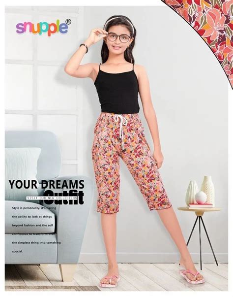 multicolor girls  capri pant  rs piece  tiruppur id
