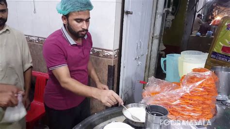 Doodh Jalebi Kartar Pura Rawalpindi Pakistan Street Food