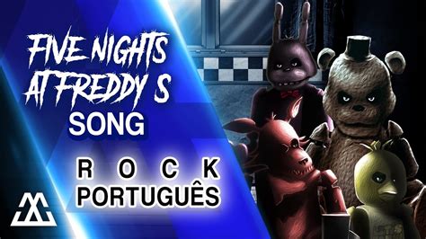 Five Nights At Freddys Song 1 Rock Cover Português Youtube