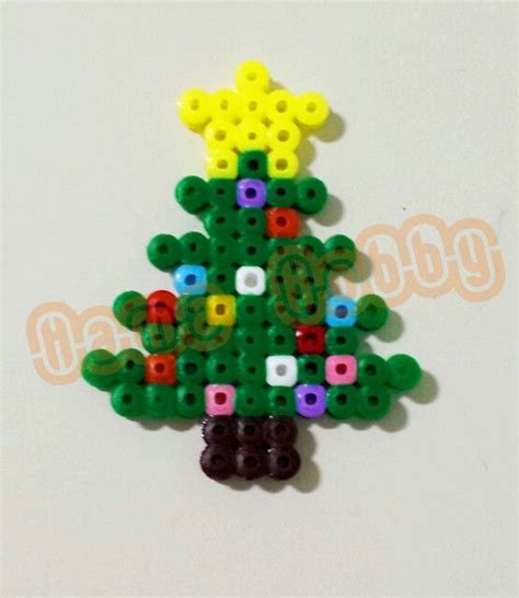 Christmas Tree Hama Perler Beads By Love Cupcoonka