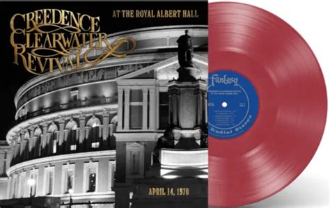 Creedence Clearwater Revival At The Royal Albert Hall Red Vinyl