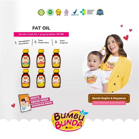 Jual Bumbu Bunda Elia Chicken Fat Oil Beef Fat Oil Minyak Mpasi