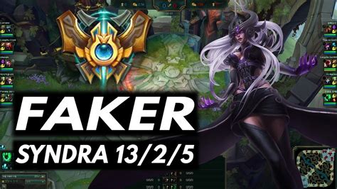 Skt T1 Faker Syndra Vs Karthus Mid Lol Korea Challenger 719lp Youtube