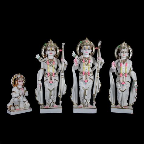 Buy Kalyan Marble Ram Darbar Murti For Home Temple Marble Big