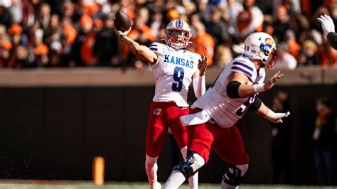 On Ku Jayhawks’ Jason Bean’s Career Day Vs Oklahoma State Kansas City Star