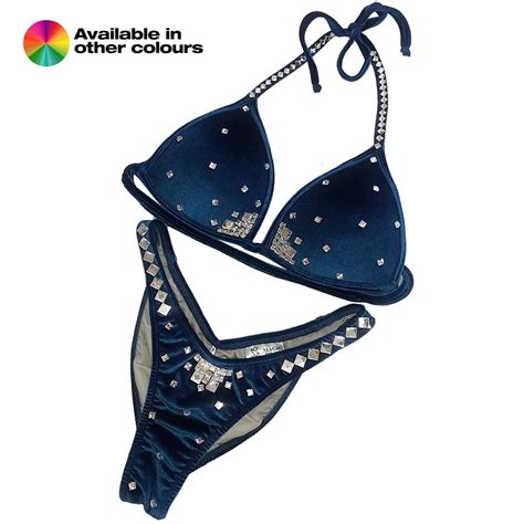 Quick Ship Bikini Velvet Sweet N Simple Magic Bikinis Custom Competition Suits And