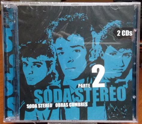 Soda Stereo Cd Doble Obras Cumbres 2 Cuotas Sin Interés