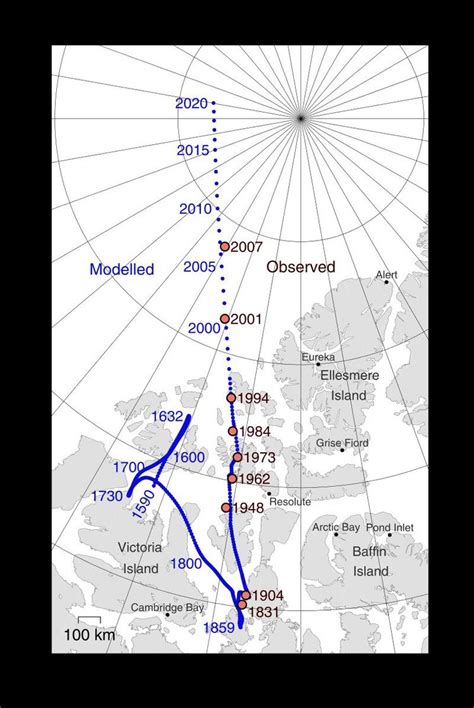 Bewegungen Des Magnetischen Nordpols Lassen Forscher Rätseln Natur