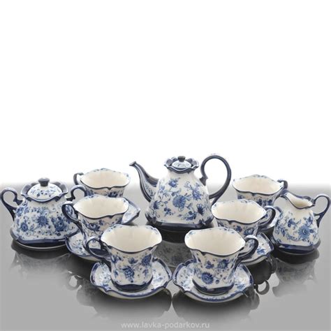 Гжель посуда – искусство, которому суждено жить вечно