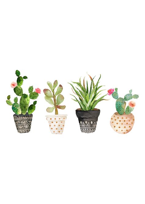 Fabulous And Fun Free Printable Succulent Wall Art The Cottage Market