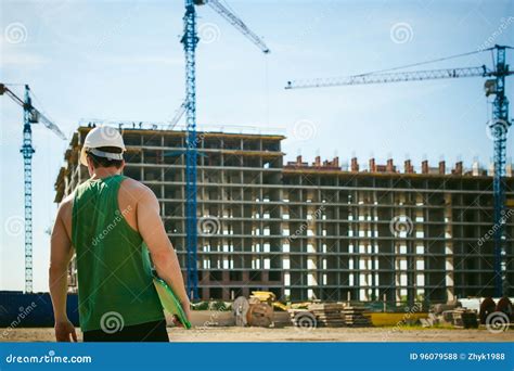 Handsome Male Athlete Man With Naked Torso Stock Photo Image Of Active Bottle 96079588