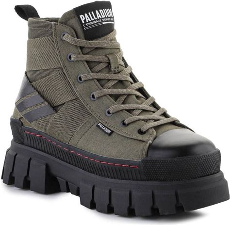 Palladium Hoge Sneakers Revolt Hi Army 98579 309 M Schoenennl