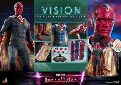 Hot Toys Wandavision Tms Vision Action Figure Dbeat