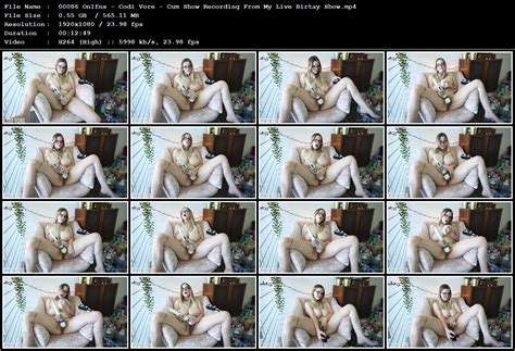 Codi Vore Nude Videos And Pics Forumophilia PORN FORUM