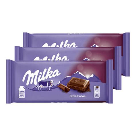 Milka Milk Chocolate Bar - Rich Cocoa Flavor Perfect For Easter ...