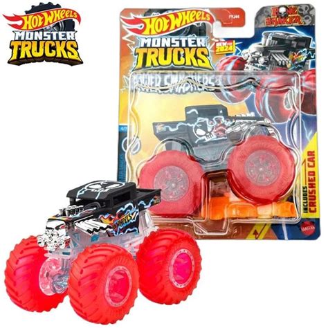 Машинка Hot Wheels Монстр трак FYJ BONE SHAKER купить на OZON по низкой цене
