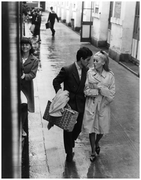 Nino Castelnuovo And Catherine Deneuve In Les Parapluies De Cherbourg