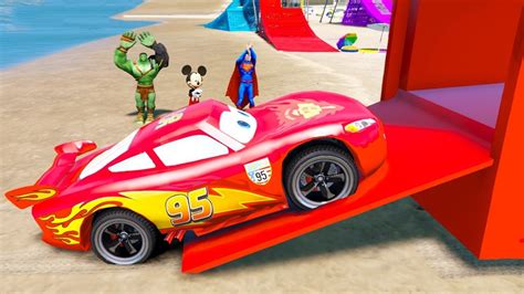 LEARN COLORS Lightning McQueen Transportation Disney Pixar Cars