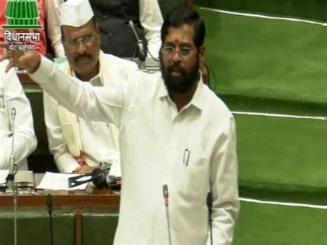 Eknath Shinde हो मी कंत्राटी मुख्यमंत्री मी राज्याच्या विकासाचं कंत्राट घेतलंय’’ एकनाथ