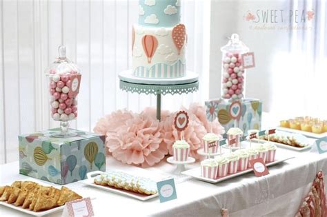 Hot Air Balloon Themed Baby Shower