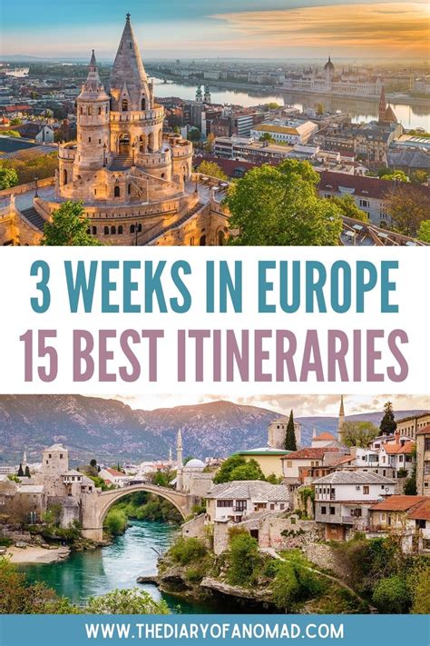 weeks  europe  perfect europe itinerary ideas hidden gems artofit