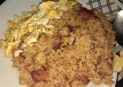 resep nasi goreng nugget simple oleh wiwie alang cookpad