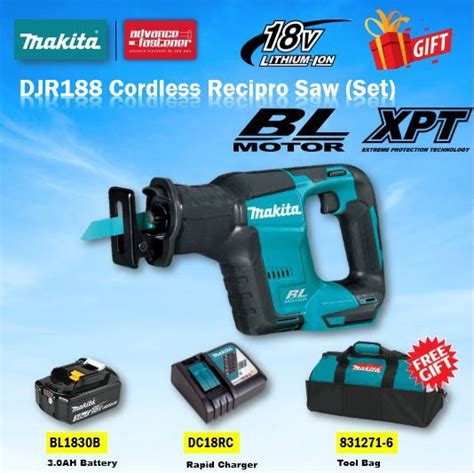 MAKITA DJR188Z 18V Cordless Recipro Saw Lazada