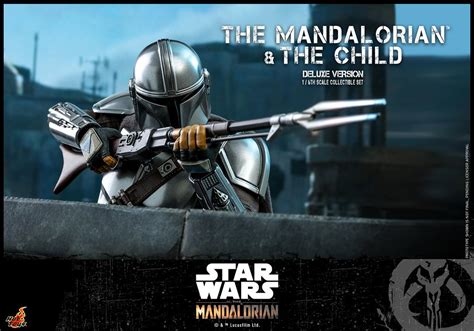 附上尤達寶寶的懸浮太空艙 Hot Toys TMS 曼達洛人曼達洛人與孩子 豪華版 The Mandalorian and The Child Deluxe