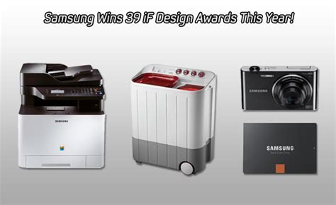 Samsung Wins 39 If Design Awards This Year Samsung Global Newsroom