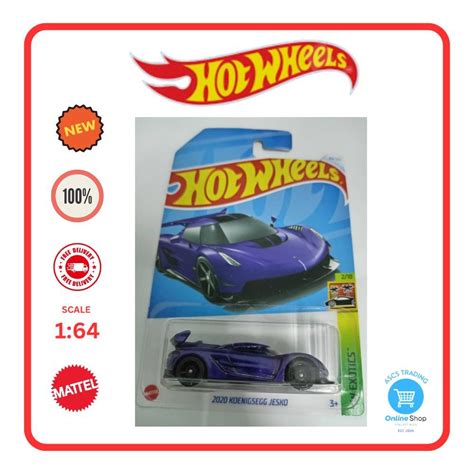 ORIGINAL HOT WHEELS 2020 KOENIGSEGG JESKO SCALE 1 64 IRIS PURPLE CASE P 2024 Shopee Malaysia