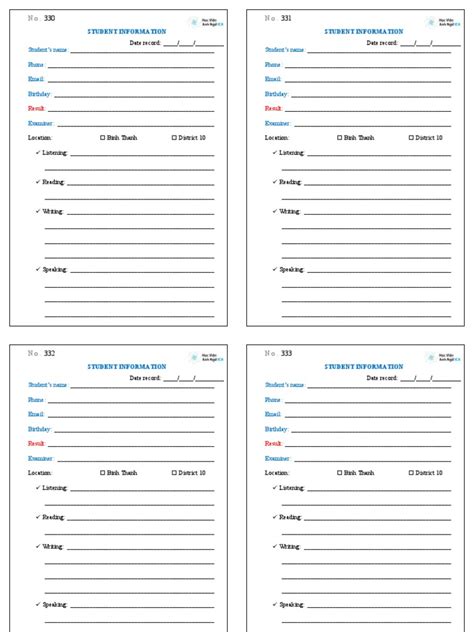 Student Information 2 | PDF