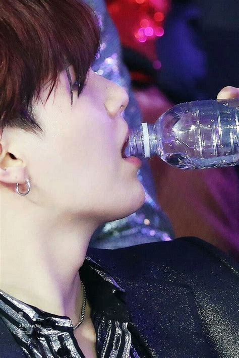 How Can A Person Drinking Water Be This Sexy Omg Bts Min