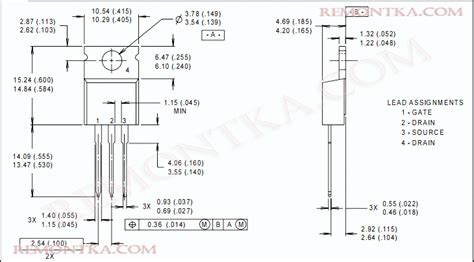 Транзистор IRF3205: Характеристики, аналоги, распиновки и datasheet ...