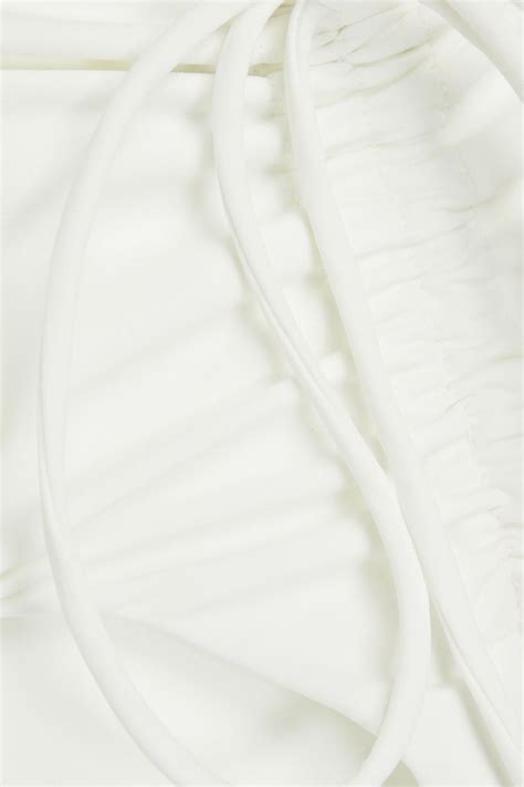 CHRISTOPHER ESBER Odessa Ruched Low Rise Bikini Briefs THE OUTNET