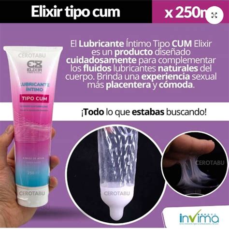 Lubricante Cum Elixir Sin Sabor Bouche Sex